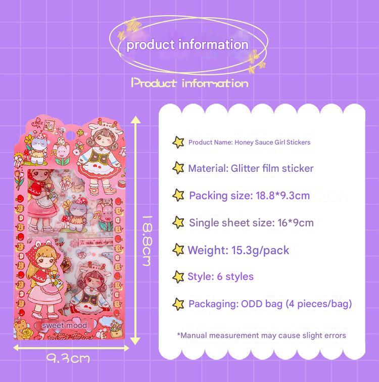 Charming Cartoon Stickers for Scrapbooking Image 3