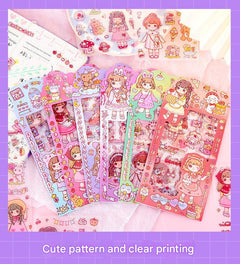 Charming Cartoon Stickers for Scrapbooking Image 3