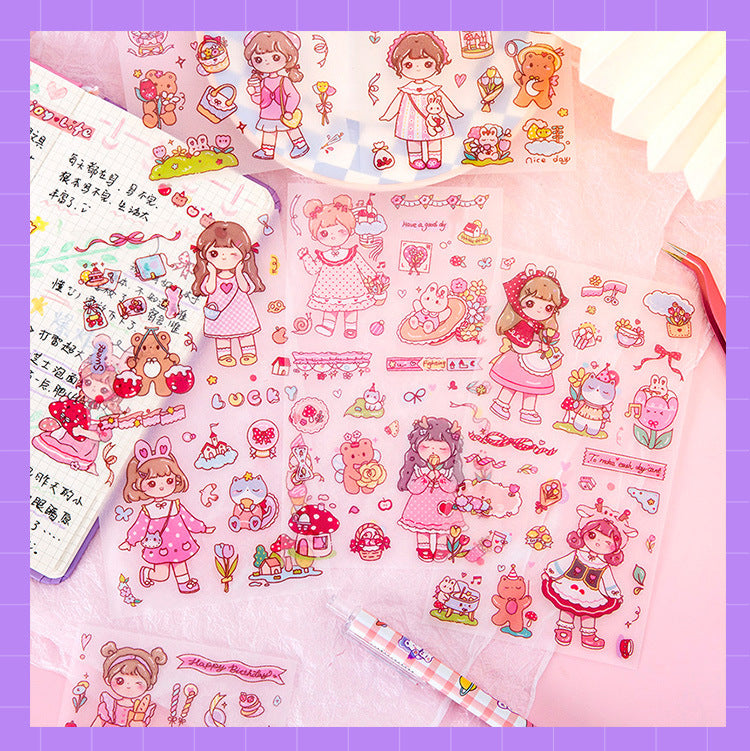 Vibrant Stickers for Arts and Crafts Image 5