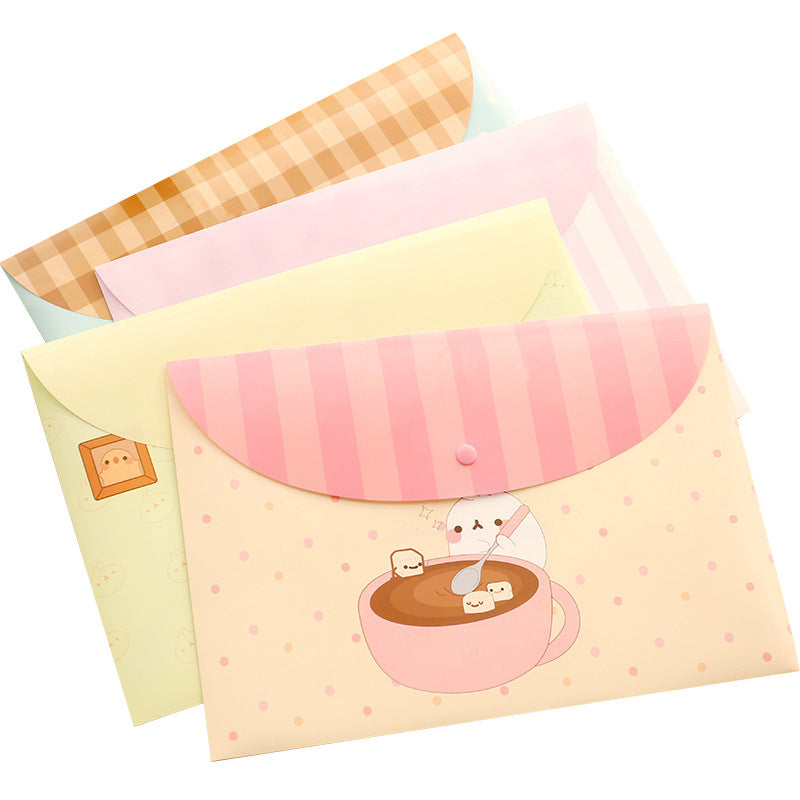 Mixed print PVC organiser for papers