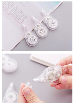 angled view of correction tape