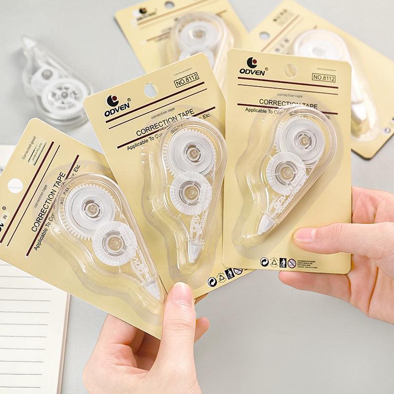 close-up of correction tape applicator