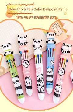 Charming design of the cute panda print pen