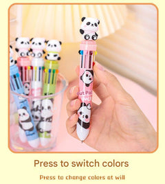 Top view displaying vibrant color selection on the pen