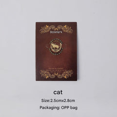 Individually packaged metal bookmark for gifting