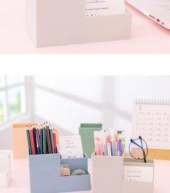 Close-up of geometric plastic storage organizer