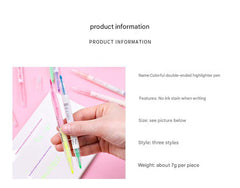 bright highlighter pen ready for use on a desk