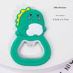 Image of cute animal fridge magnet bottle opener 9