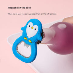 Image of cute animal fridge magnet bottle opener 4