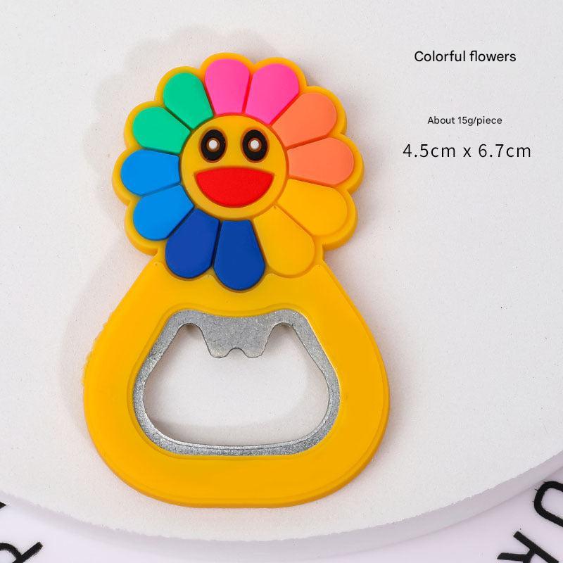 Image of cute animal fridge magnet bottle opener 8