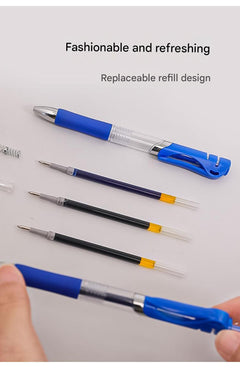 Fine tip gel pen for smooth writing