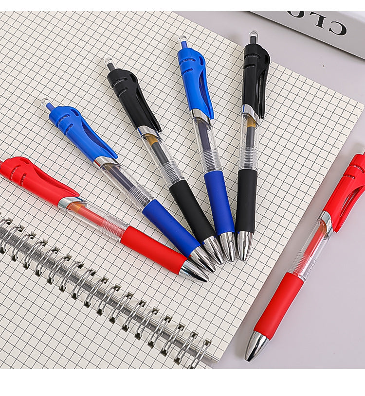 Durable plastic body of gel pen