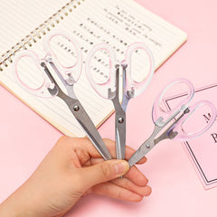 craft scissors with transparent design and sharp edge