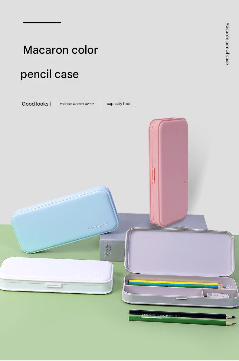 durable grey pencil case with multiple uses