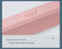 pink kid's school pencil case