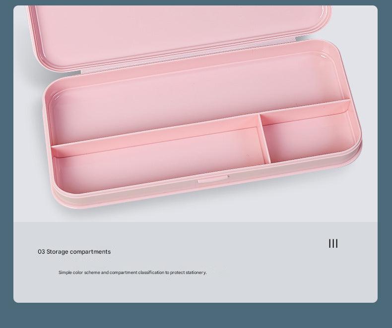 school ready multi-compartment pencil case
