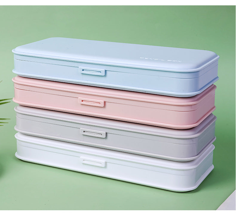 durable grey pencil case with multiple uses
