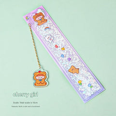 Various designs of cute rulers for drawing