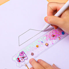 Various designs of cute rulers for drawing