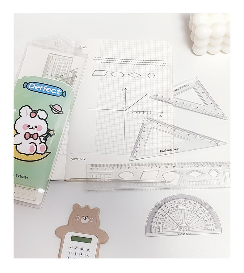 Creative bunny themed drawing set for kids