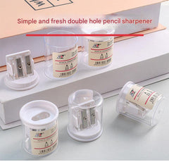 Ergonomic design of pencil sharpener