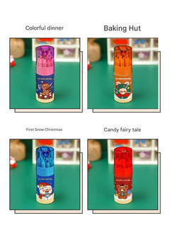 Festive Colour Pencil Assortment in Cylinder - Image 3