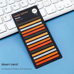 Image of multicolor ultra-fine index sticky notes 1