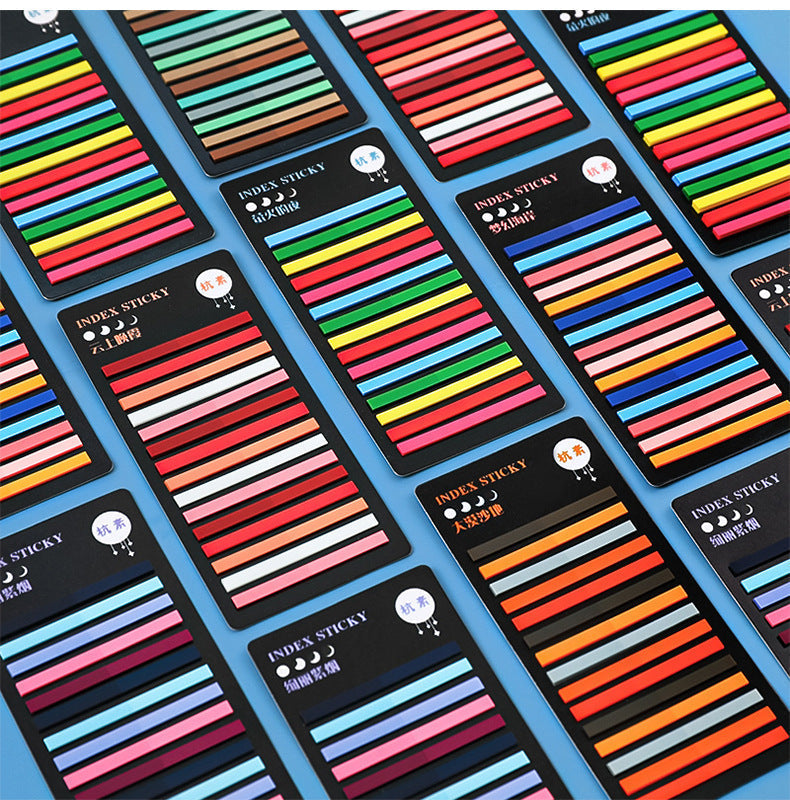 Multiple colour options of adhesive memo pads