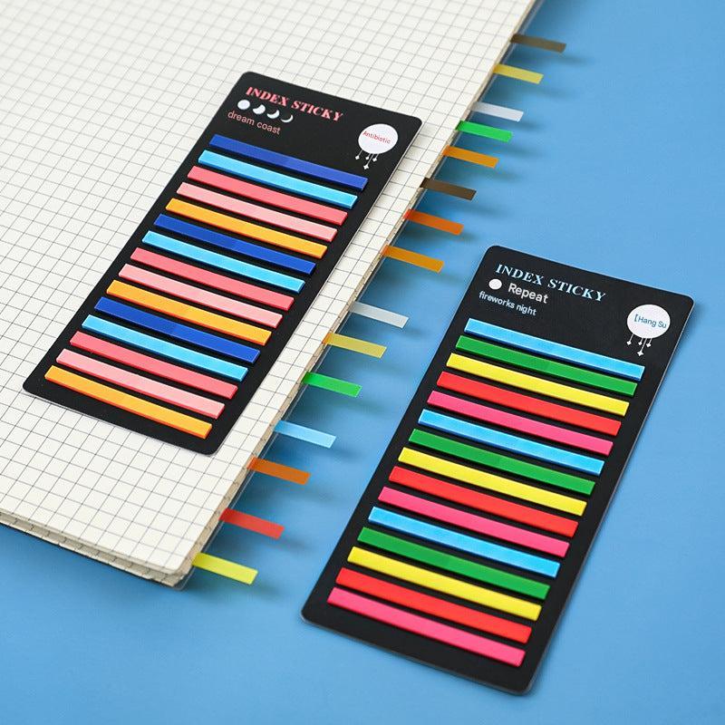 Multiple colour options of adhesive memo pads