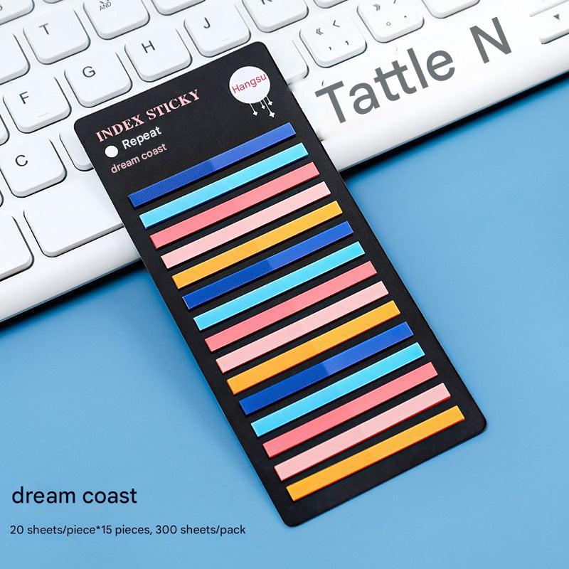 Showing ultra-fine precision in sticky note design