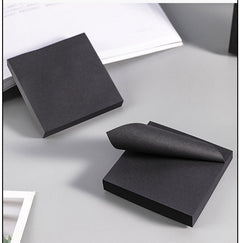 Elegant black sticky note pad