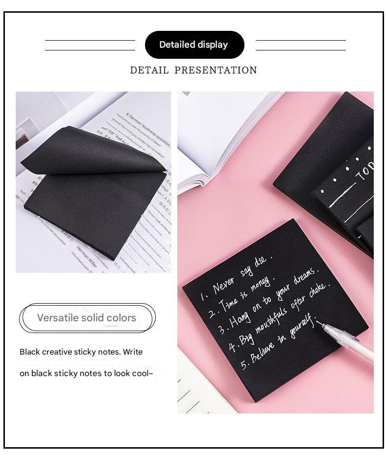 Post-it notes in a stylish office