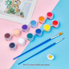 Artists using acrylic paint for DIY projects