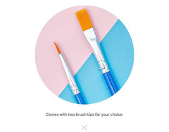 Compact paint tubes for easy handling
