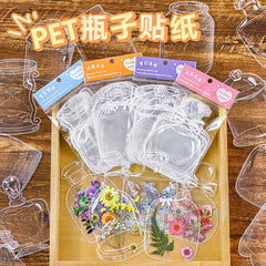 Artistic DIY stickers for crafts