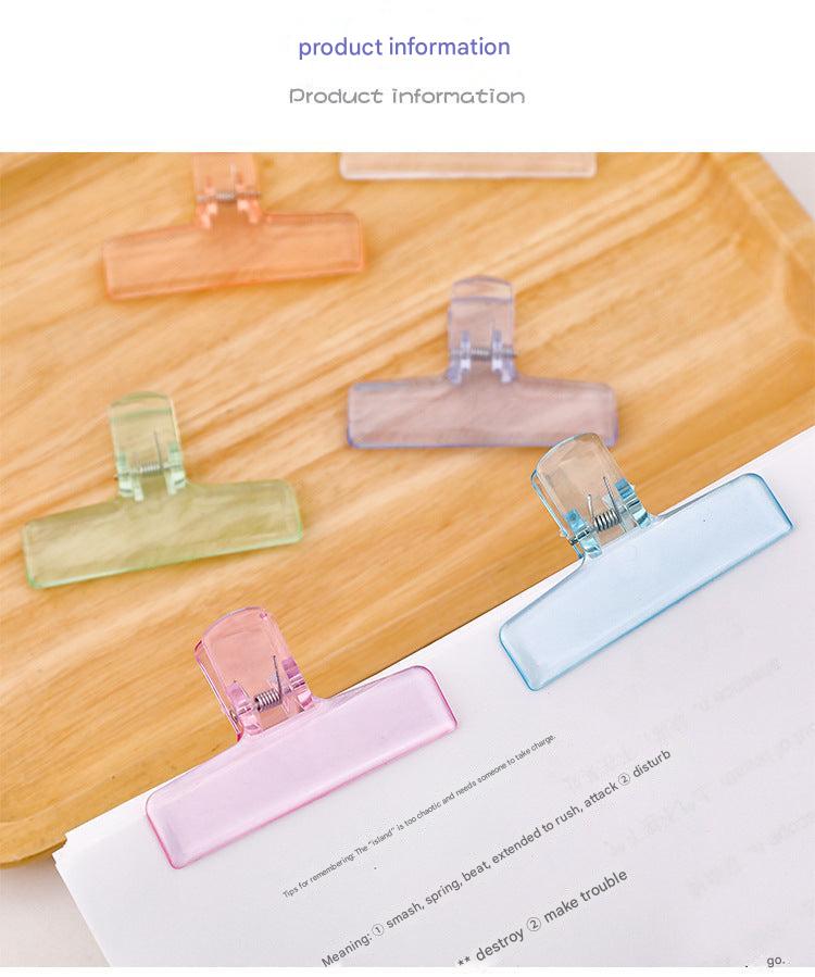 Colorful clipboard set for easy document management