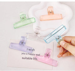 Colorful acrylic clipboard in assorted colours