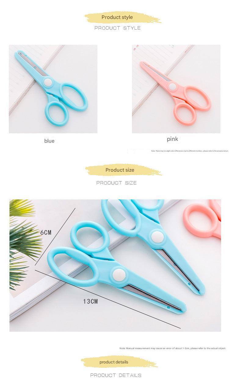 Round tip safety scissors for kids crafts