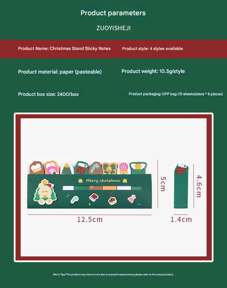 Christmas sticky note featuring Candy Tree design