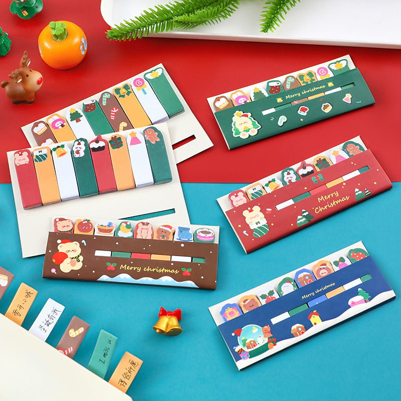 Christmas sticky note featuring Candy Tree design