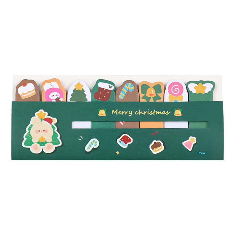 Christmas sticky note featuring Joyful Bear design