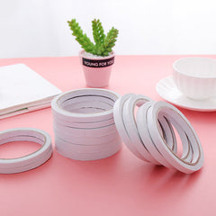 Close-up view of double-sided tape roll