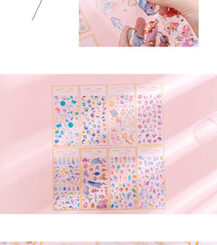 3D stickers for DIY crafts with whimsical designs