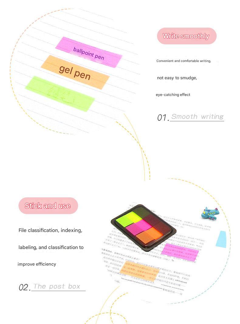Repositionable index tabs for efficient use
