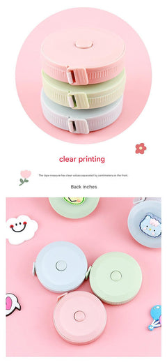 Adorable cartoon measuring tape for sewing projects