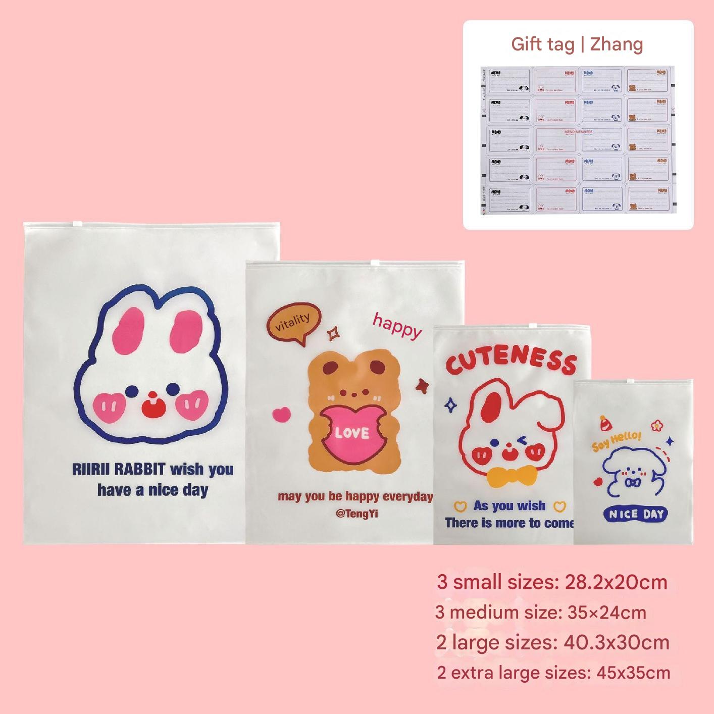 Adorable cartoon animal travel organiser bag