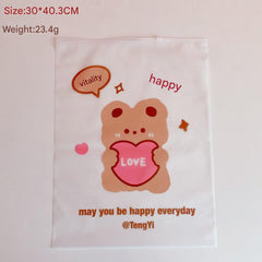 Small cartoon travel pouch for organisation