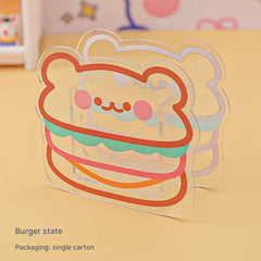 High-quality acrylic organiser with bear characters