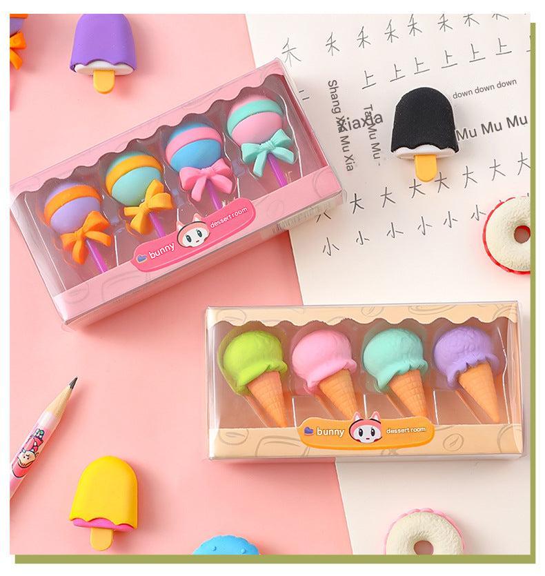 lollipop design eraser image 3