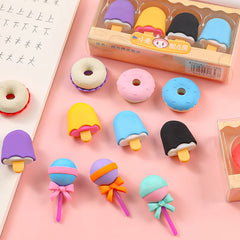 fun ice cream cone eraser image 2